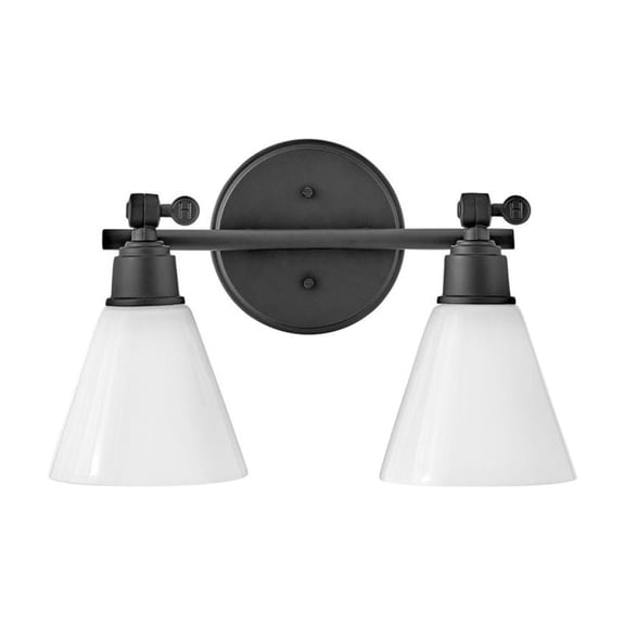 Arti 2 - Light Black New Traditional / Transitional Incandescent Steel Wall Sconce