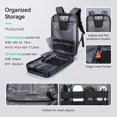 thumbnail image 3 of MARK RYDEN Laptop Backpack for Men, Hard Shell Anti-Theft Backpack with TSA Approved Lock and USB Charging Port, Business Backpack for Working, Commuting, 3 of 9