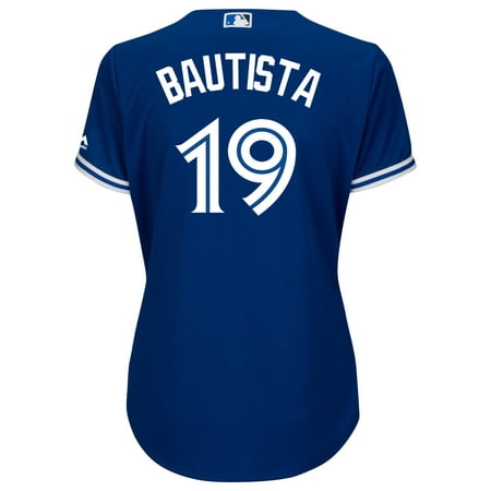 Ladies' Jose Bautista Toronto Blue Jays Cool Base Replica Away