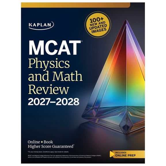 Kaplan Test Prep MCAT Physics and Math Review 2027-2028, (Paperback)