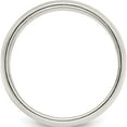 thumbnail image 2 of Sterling Silver Ss 8mm Half Round Milgrain Size 12.5 Band Made In United States qwm080-12.5, 2 of 5