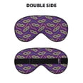 thumbnail image 2 of Goofa Carnival Masks and Beads Printed Sleep Eye Mask for Men Women, Zero Eye Pressure Sleeping Mask, Light Blocking Night Blindfold, Soft Eye Shade Cover, 2 of 7