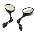 thumbnail image 2 of 1 Pair Universal Motorcycle Scooter Aluminum Alloy Handlebar Collapsible Round Shape Rearview Side Mirror Base Modified Accessories for Street Cars Universal Scooters, 2 of 7