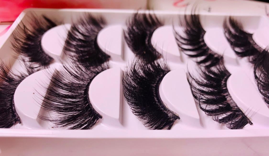 Faux Mink Fur Black Lashes(3d 25mm)