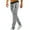Grey, variant on Men's Casual Solid Jogging Elastic Mid Waisted Sports Pants With Pockets