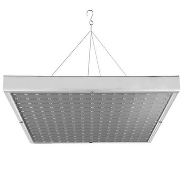 LED Grow Light Full Spectrum Hanging 225 LEDs Plant Grow Lamp Indoor Grow Light for Greenhouse Succulents Seedlings Plants, Silver