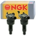 thumbnail image 3 of 2 pc NGK 48943 Ignition Coils for 178-8509 2505-484819 27301-2B100 36-8221 673-8304 84153402 921-2129 E1152 GN10634 IC755 UF-652 UF652 Spark Plug Wire Boot Fits select: 2012-2019 KIA SOUL, 3 of 3