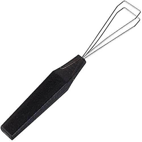 Keycap Puller Negro Acero Inoxidable Herramienta de Eliminación de Teclas Experto Teclado Mecánico Afortunado Sencillez