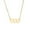 I, variant on Fiaya Women Angel Number Necklace, Fashionable Light Luxury Retro Pendants Choker for Women, Numerology Minimalist Jewelry (Gold-222)