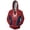 Wine, variant on Unisex Superhero Character Print Hoodie Sweatshirts Halloween Spider Tops Pullover Hooded Jacket for Streetwear Casual Loose Fit Winter Outfits with Pocket Red S