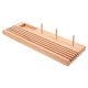 thumbnail image 2 of Thread Storage Spools Thread Rack Premium Wood Organizer Stand For Sewing DIY Crafting 36.00X12.50X7.50cm 1Pack, 2 of 3
