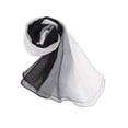thumbnail image 2 of INSPIRE CHIC Women's Scarf Chiffon Silky Gradient Color Lightweight Long Wrap Shawl Black White, 2 of 8