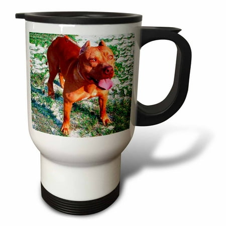 

American Pitbull 14oz Stainless Steel Travel Mug tm-1045-1