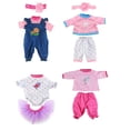thumbnail image 2 of Set de ropa para muñecas ebuddy Fashion Outfits para muñecas de 14 a 16 pulgadas, 2 of 6