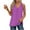 Hot Pink2, variant on yillto Women's Striped Tanks Top V Neck Sleeveless Summer Loose Shirt Fashion Trendy Causal Tank