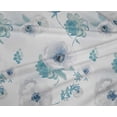 thumbnail image 4 of oneOone Polyester Spandex Light Gray Fabric Florals Craft Projects Decor Fabric Printed By The Yard 56 Inch Wide-BX6, 4 of 4