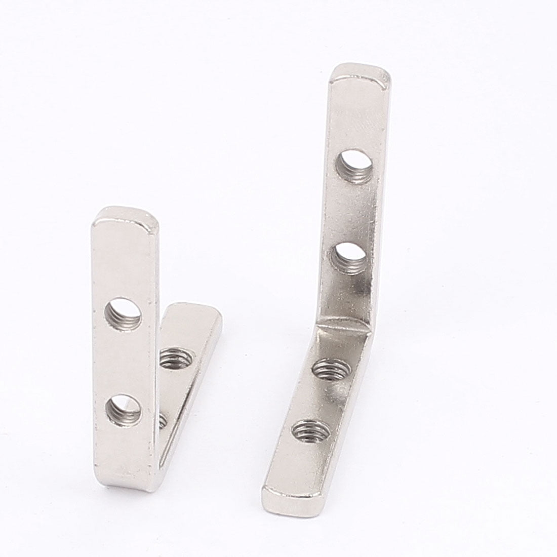 L Shape Shelf Support Corner Brace Metal Angle Bracket Fastener 50mmx50mm 2pcs Walmart Com Walmart Com