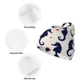 thumbnail image 3 of Pofeuu Seahorses and Hearts Print Beanie Hat for Men Women Knit Winter Hat Warm Cuffed Skull Beanie Slouchy Soft Unisex, 3 of 6