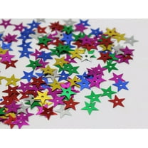 U8MO 4500 Mixed Color 10mm Flat Star Loose sequins Paillettes Sewing Wedding Craft