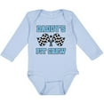 thumbnail image 3 of Inktastic Daddys Pit Crew Boys Racing Boys Long Sleeve Baby Bodysuit, 3 of 5