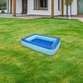thumbnail image 4 of Almencla Inflatable Pool Blow up Reusable Easy to Clean Rectangular Kiddie Pool for Party 60cm, 4 of 7