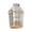 Satin Nickel, UNO Thread Keyless, variant on B&P Lamp® Heavy Turned Brass Keyless Sockets, Satin Black Finish, Keyless (No Switch), Uno Thread Shell