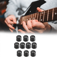 thumbnail image 6 of 30Pcs Potentiometer Control Knobs for Electric Guitar Volume Tone Black D Type 6mm, 6 of 6