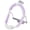 Light Purple, variant on YXMEIGUO 3 Pcs Satin Strap Covers, CPAP Strap Covers Mask Frame Cushion Covers, Satin Sleep Headgear Cover Compatible with DreamWear, AirFit N30i P30i, Floral
