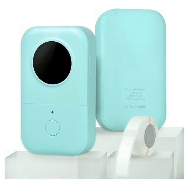Impresora de etiquetas Phomemo D30 - Portátil Mini Térmica Bluetooth - Fácil uso para Organización, Hogar y Oficina - Verde