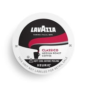 Lavazza Classico Single-Serve Coffee K-Cups for Keurig Brewer, Medium Roast, Caps Classico, 32 Cups (Pack of 4) Full-bodied medium roast with rich flavor and notes of dried fruit, Value Pack