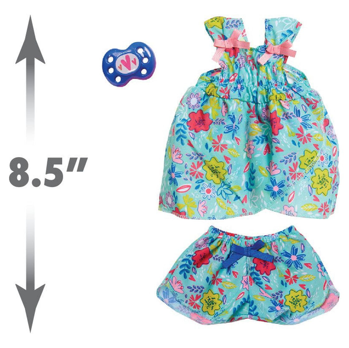 Baby Alive Single Outfit Set Floral Blouse Kids Toys for Ages 3 Up Gifts and Presents