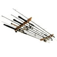 thumbnail image 3 of Rush Creek Creations 2 in 1, 8 Fishing Rod Wall/Ceiling Rack, 3 of 7