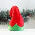 thumbnail image 4 of Deyuer Christmas Elf Hat Adult Kids Color Matching Little Bell Pendant Winter Cap Festive New Year Christmas Party, 4 of 11