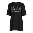 thumbnail image 5 of Friends Women's Juniors Short Sleeve Graphic Tee, 5 of 5