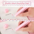 thumbnail image 4 of Juego de PapeleríA con Forma de Pata de , 6 Piezas, Kit Estacionario de Kawaii, Sacapuntas, Borrador RetráCtil, Cinta Correctora y Regla, 4 of 5