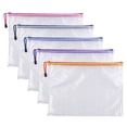 thumbnail image 1 of Bolsa de malla con cierre Desiderio, bolsa de malla de plástico impermeable con cierre, bolsa de archivos a prueba de desgarros, para útiles escolares y de oficina, estilo: estilo 2;, 1 of 5