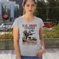 thumbnail image 4 of US Army 250 Anniversary Women's V-Neck T-shirt Military Veteran DD 214 Patriotic, 4 of 7