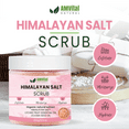 thumbnail image 4 of AMVital Himalayan Salt Body Scrub with Almond Oil, Exfoliator for Hydration and Skin Softening, 10.1 oz, 4 of 6