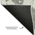 thumbnail image 7 of Dalyn Rugs Premium Machine Washable Mayfield AMF1032 Gray 5' x 7'6" Rug, 7 of 7