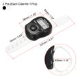 thumbnail image 2 of Unique Bargains Finger Tally Counter 0-99999 5 Digital LED Display for Sports Counting, Black, White, 2 of 5