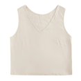 thumbnail image 6 of Crop Tank Tops for Women Lightweight Casual Cotton Linen V Neck Sleeveless Shirt Going out Tops Summer Outfits, 6 of 8