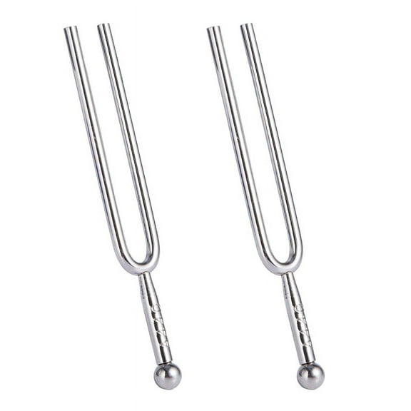 2X A Tuning Fork - "A" 440 Hz with Soft Shell Case