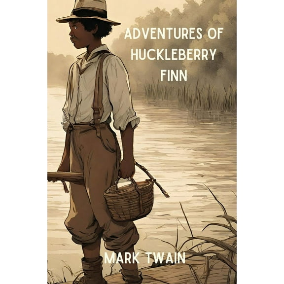 Adventures of Huckleberry Finn (Annotated) (Paperback)
