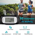thumbnail image 5 of EcoNesxp 3D Sensor3D SensorLCD PedometerStep CountWalking DistanceCalorie CounterJoggingRunning, 5 of 5