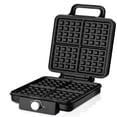 thumbnail image 1 of 4-Slice WaffleMaker 1500W Double Heating Non-Stick Egg Cake Oven Pancake Egg Waffle Cake Machine Tem, 1 of 5