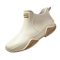 thumbnail image 2 of Short Rain Boots for Women and Men Mid Heel Ankle Rain Boots Non Slip Lightweight Garden Boots, 2 of 8