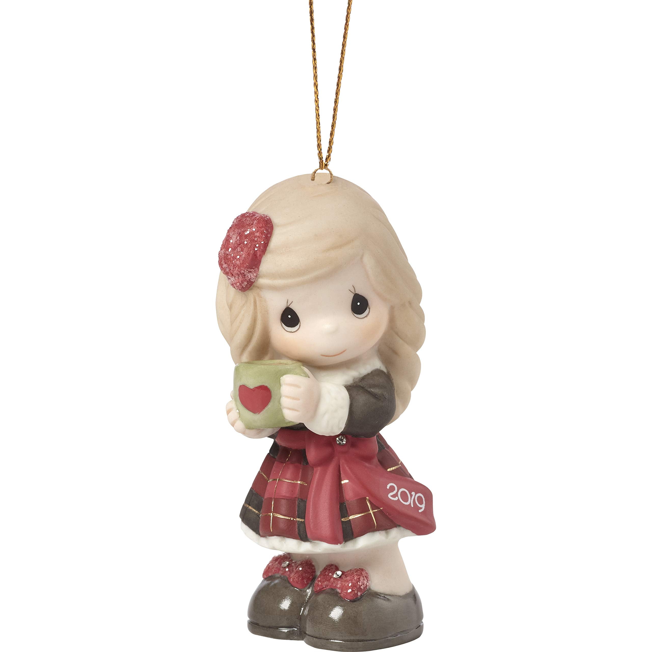 Precious Moments Heart Warming Christmas 2019 Dated Bisque Porcelain