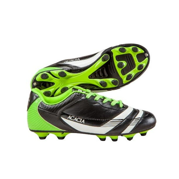 Acacia STYLE -37-070 Chaussures de Football - Noir et Lime&44; 7A
