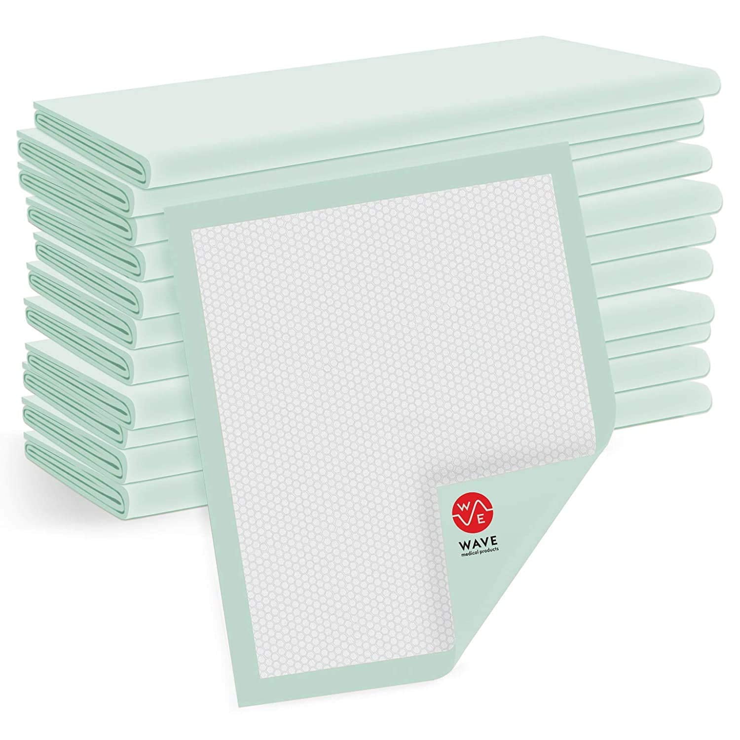 Ultra Absorbent Disposable Underpads - 50 Waterproof Large 36" x 36" Bed Pads Incontinence - Leakproof Fast Drying, Baby, Puppy & Adults Bed Pads, Dog Pee Pads