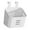 white, variant on kowaku Plastic Hanging Basket Hanging Storage Container ,Hangable Detachable Hook ,Shower Basket for over The Cabinet Door Bedroom L